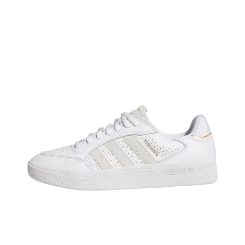 Adidas Originals Tyshawn Slip Resistant Abrasion Resistant Низкие Скейтборд Кроссовки Унисекс Белые