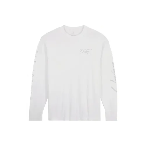 JORDAN X UNION Белый Унисекс T-рубашки