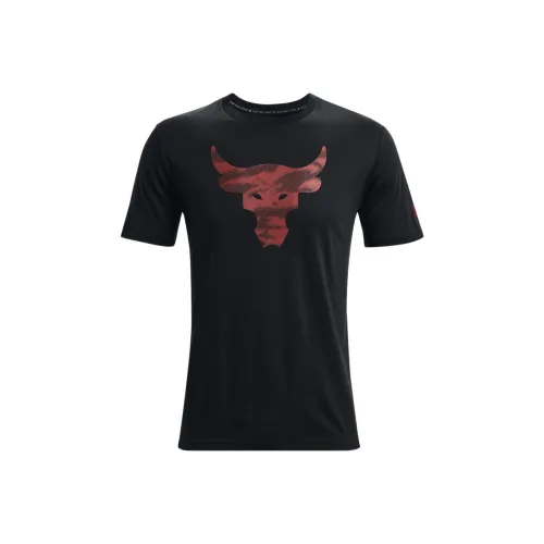 Under Armour Project Rock Черные Мужские Футболки