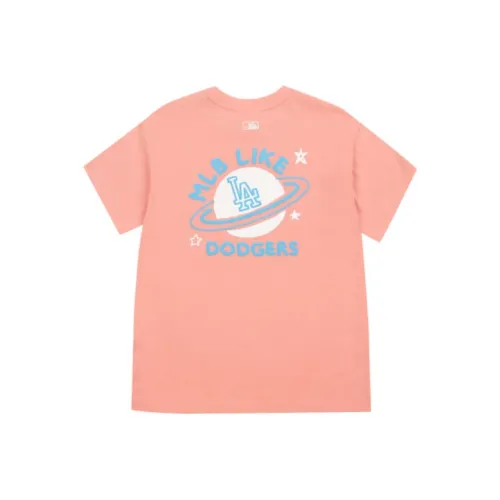 MLB LIKE Розовая Унисекс Футболка