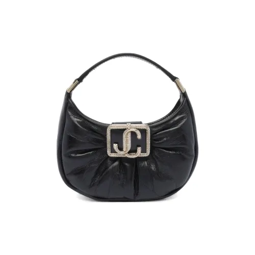 Jimmy Choo Телячья кожа Тоут Сумка Сумка для покупок Сумка через плечо Сумка Женская Черная