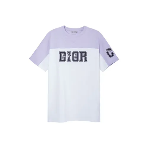 DIOR Quarterly New Products Белые Мужские T-Рубашки