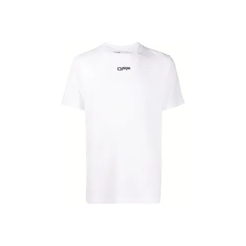 Off Белый SS20 Белый Мужская T-Рубашка