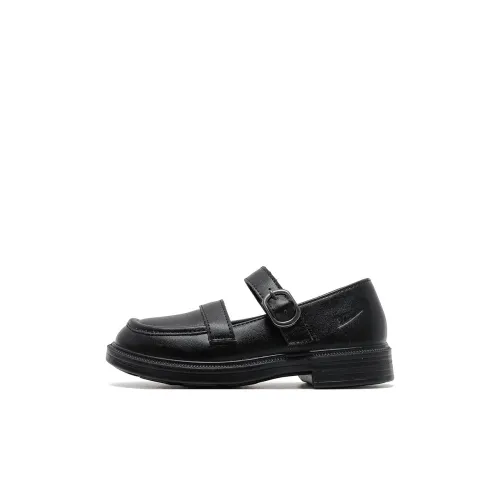 Warrior Cloud Sail Series Противоскользящие Анти-KICK Легкие Амортизирующие Низкие Кожаные Туфли Черные Детские