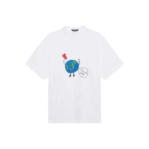 Balenciaga T-Shirt Унисекс Белый