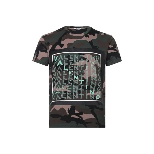 Valentino Army Green Мужская T-Рубашка