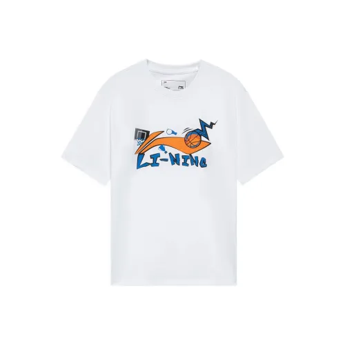 LINING Белая Мужская Футболка