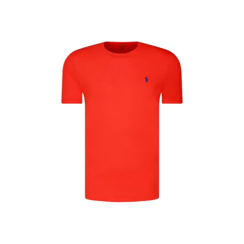 Polo Ralph Lauren Red Men's T-Shirts Поло Ralph Lauren Красные Мужские Футболки