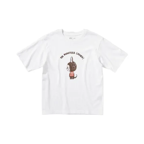 UNIQLO Белая унисекс футболка