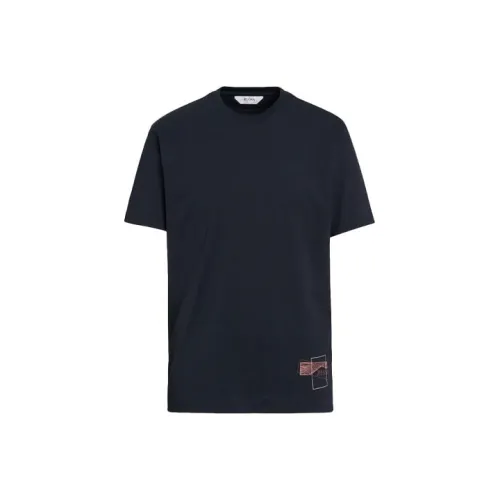 Ermenegildo Zegna Черные Мужские T-Рубашки