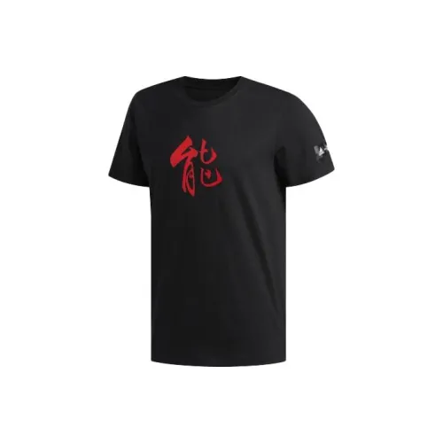 Adidas Мужские черные футболки