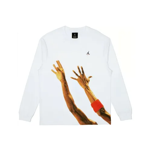 Jordan x UNION LA T-Shirt Азиатская версия Мужской Белый