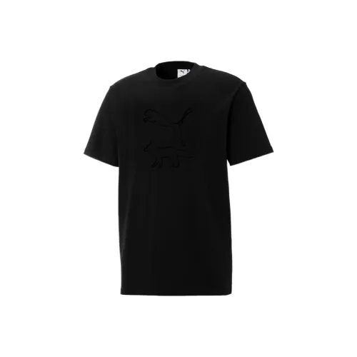 PUMA Мужская черная футболка