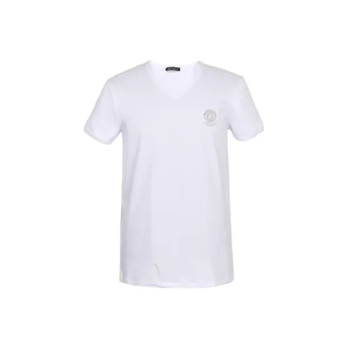 VERSACE Белые Мужские T-рубашки