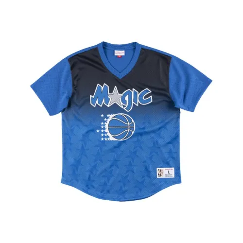Mitchell Ness Magic Синий Мужской T-Рубашка