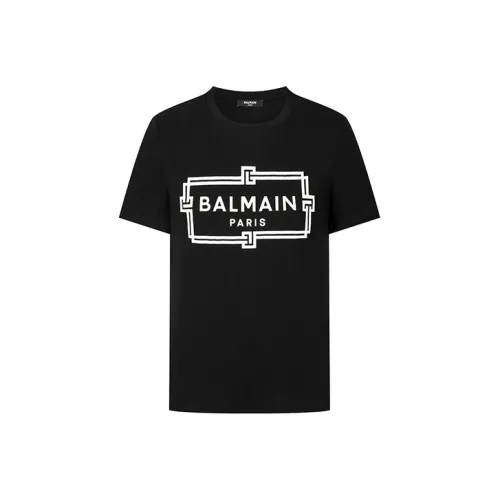 BALMAIN Мужские черные T-рубашки