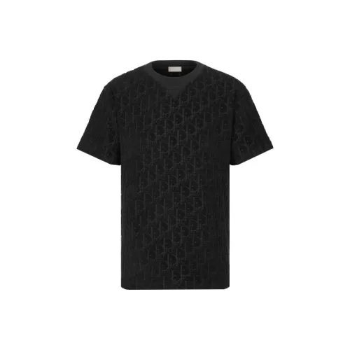 DIOR Quarterly New Products Черные Мужские T-Рубашки
