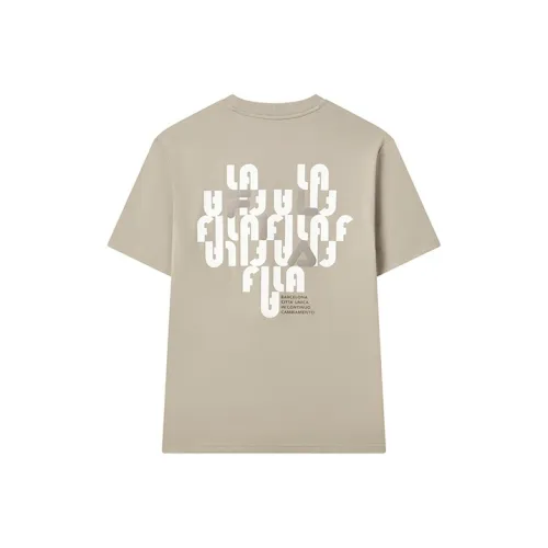 FILA SS23 T-Shirt Унисекс Оленьего Рога Хаки