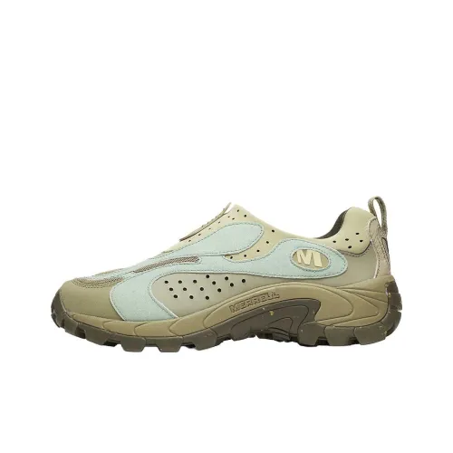 MERRELL Противоскользящая Устойчивая к истиранию Низкий Топ Уличная Обувь Мужская Зеленая