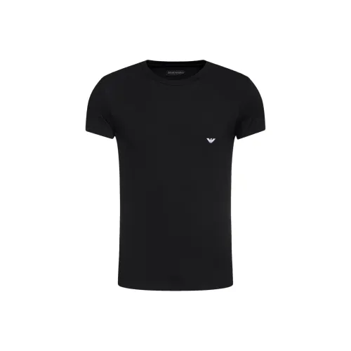 EMPORIO ARMANI Черные Мужские T-Рубашки