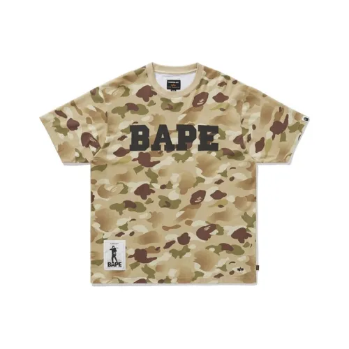 A BATHING APE BAPE совместный бренд Камуфляж Мужская T-рубашка