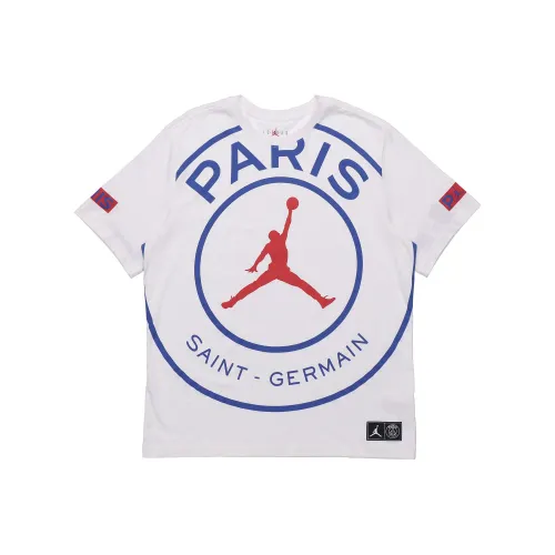 Джордан As M J Psg Logo Мужская футболка с коротким рукавом