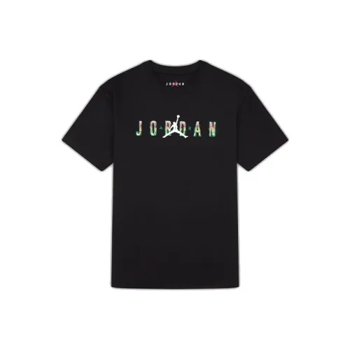 JORDAN Черные Мужские T-Рубашки