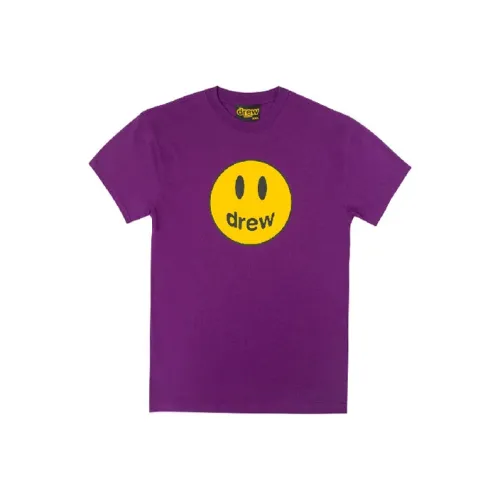 Drew House Smiley Collection T-Shirt Унисекс Фиолетовый