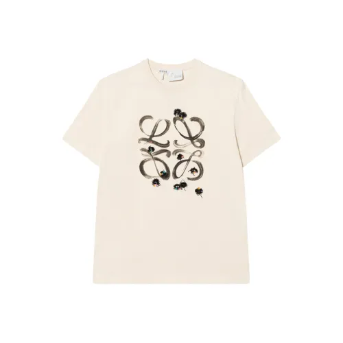LOEWE Совместное издание Spirited Away Бежевые Мужские T-рубашки