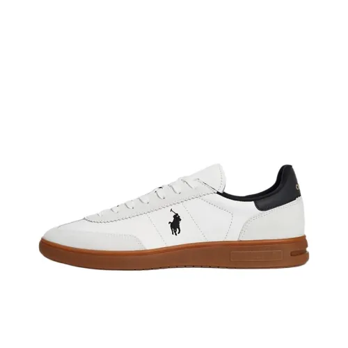 Polo Ralph Lauren Bedford Low Топ Скейтборд Кроссовки Унисекс Белый