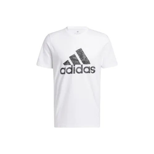 Adidas Комплект с короткими рукавами T-рубашка мужская белый