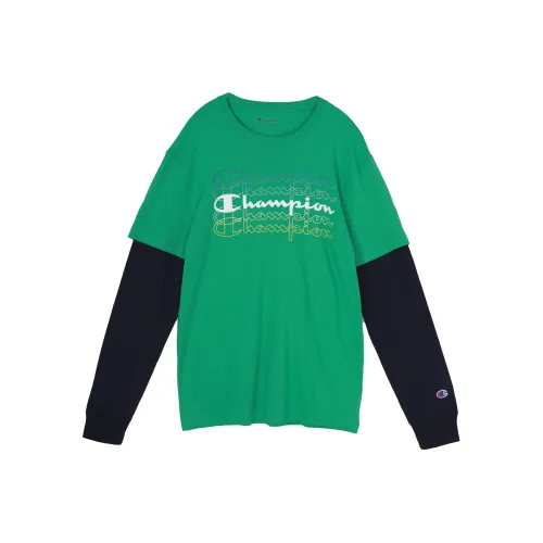 Champion T-Shirt US Version Unisex Grass Green