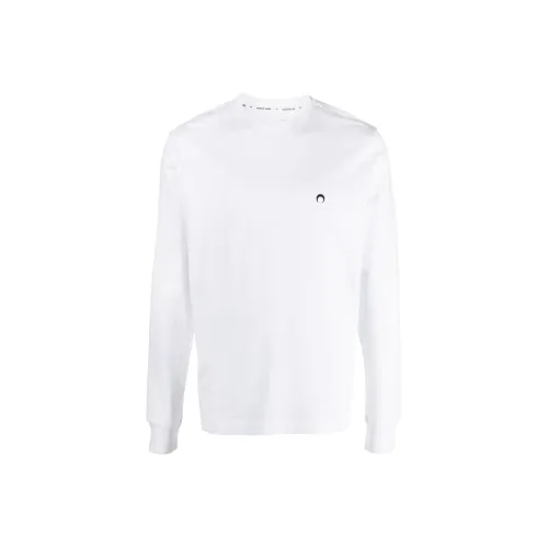 Marine Serre Белая Мужская T-Рубашка