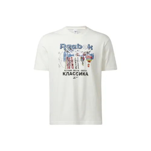 Reebok Белая Унисекс Футболка