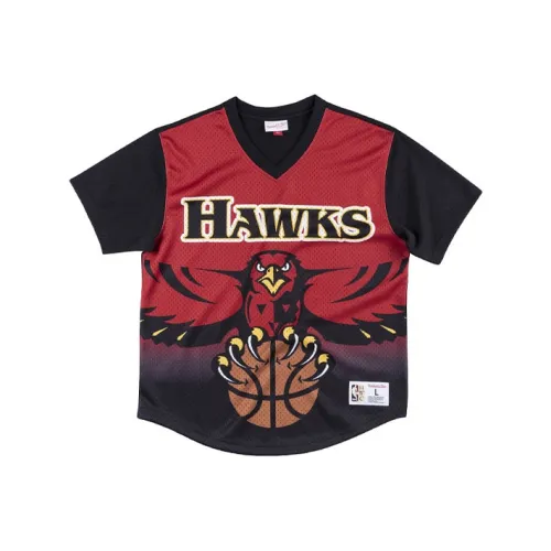 MITCHELL NESS T-Shirt Мужской Красный