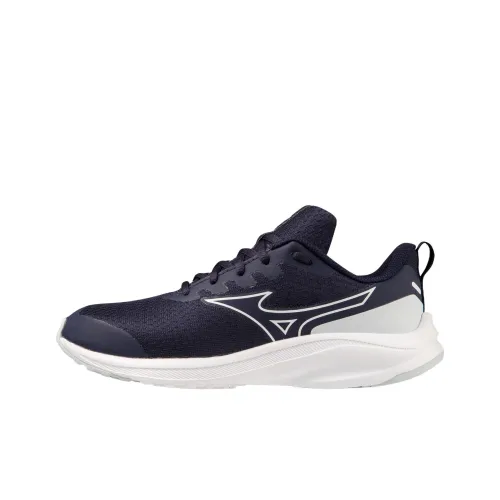 Mizuno Детская беговая обувь Низкий топ 03 Темно-синий X Белый X Светло-синий Школьный возраст