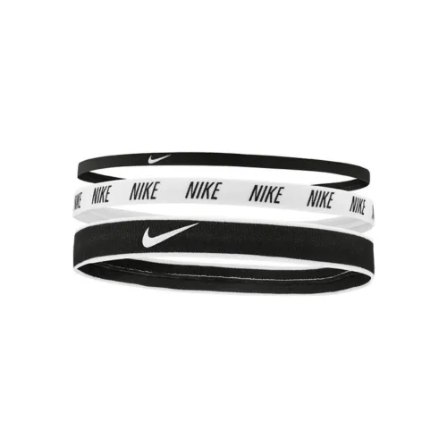 Nike Нейлон Силикон Полиуретан Резинки для волос Унисекс Черный белый