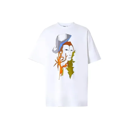 Burberry Белая Мужская T-рубашка