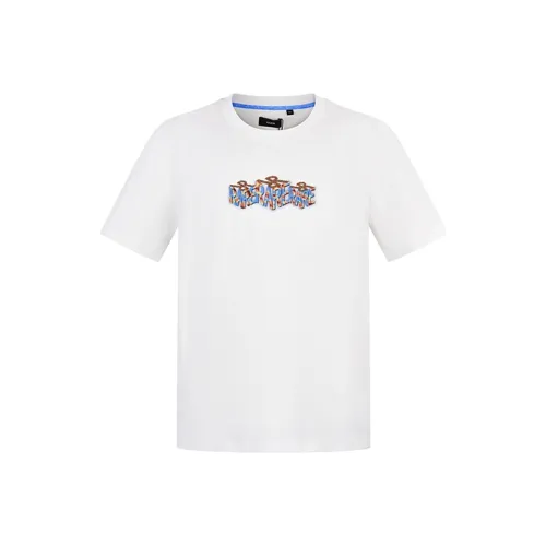 RARE Короткий рукав T-рубашки Мужской Белый