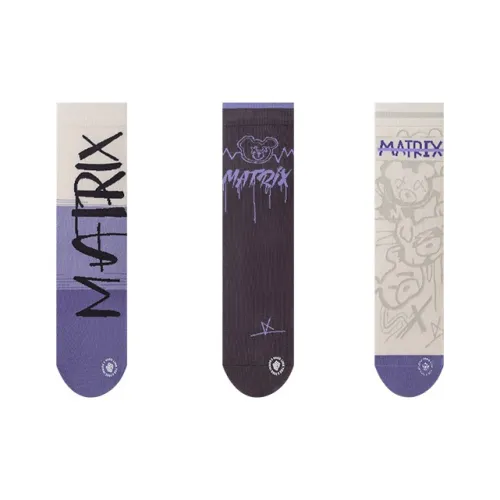 WAJUZHEN Носки Crew Женские упаковка из 3 пар Naughty Bear 2