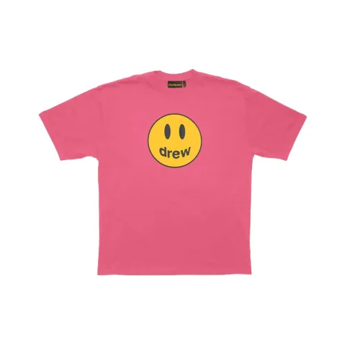 Drew House Smiley Collection Розовая Унисекс Футболка
