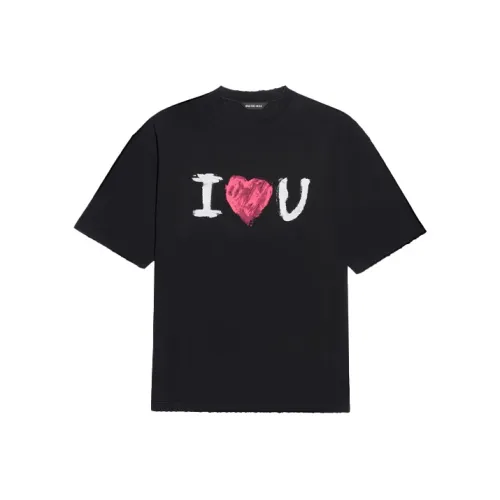 Balenciaga T-Shirt Loose Fit Men's Black
