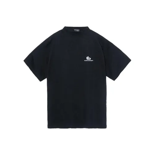 Balenciaga Мужские черные футболки