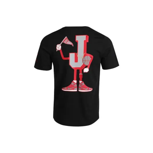 JORDAN Черные Мужские T-Рубашки