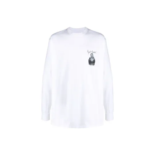 NEIGHBORHOOD совместная белая мужская футболка T