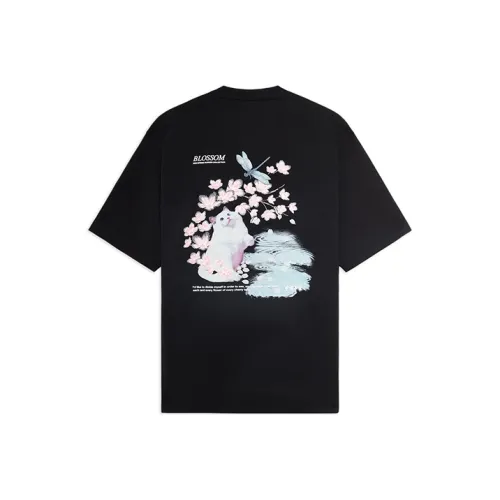 LINING Китай Li NING Черная Унисекс Футболка