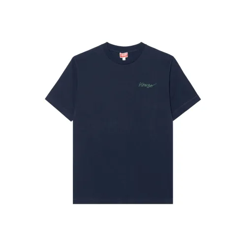 KENZO Nigo Drop3 Series Poppy Flower Series SS22 Рубашка Мужская Темно-синий