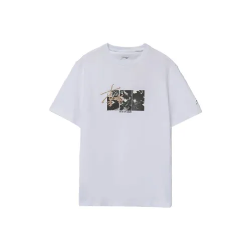 LINING Sports Fashion Collection Т-Рубашка Мужская Белая