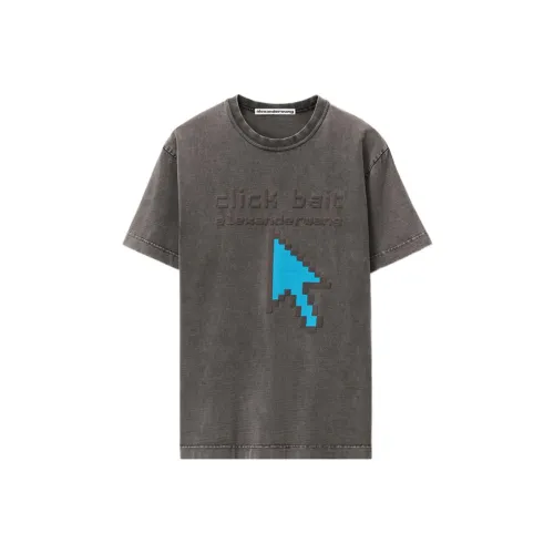 Alexander Wang T-Shirt Унисекс Угольный Серый