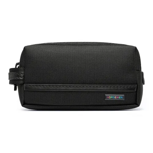 HORSEMEN Баллистический нейлон Бизнес Trip Сумка для хранения Трумпетов Женская Черная